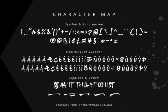 Brassken Font - Preview 5