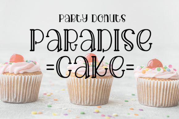 Cake Cream Font - Preview 1
