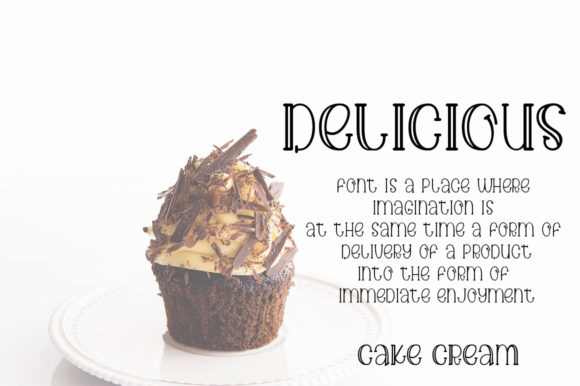 Cake Cream Font - Preview 2