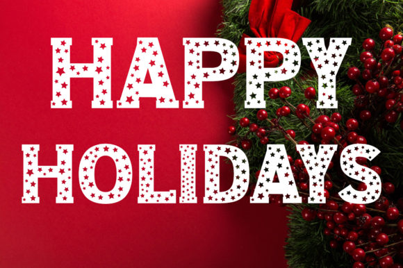 Christmas Stars Font - Preview 3