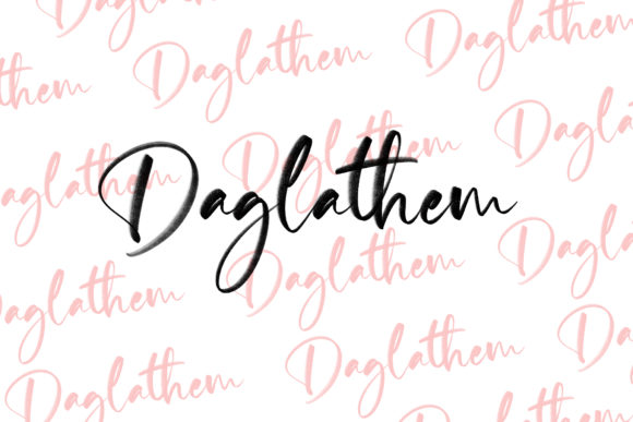 Daglathem Font - Preview 1