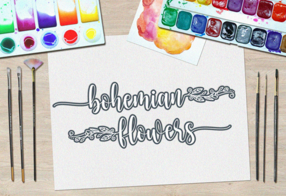 Dear Flora Font - Preview 2