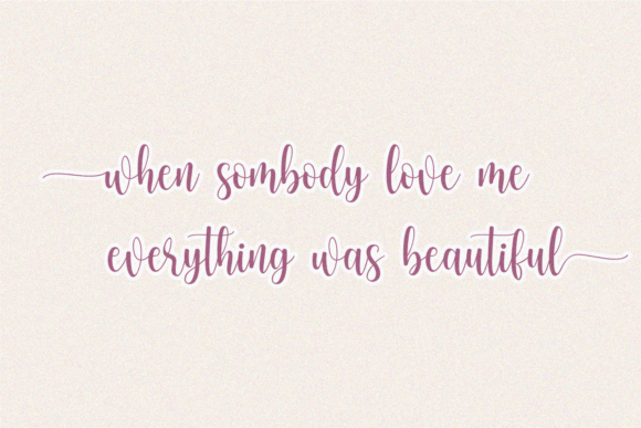 Dear Flora Font - Preview 6