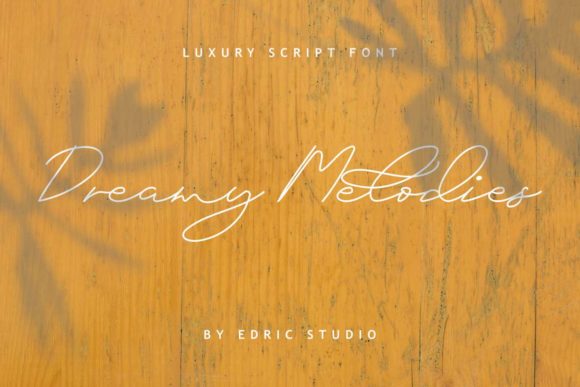 Dreamy Melodies Font - Preview 1