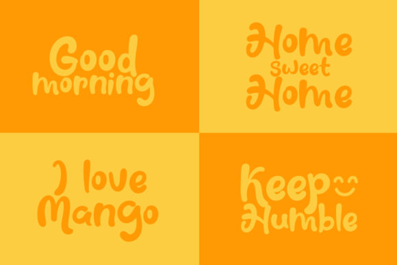 Fresh Mango Font - Preview 4