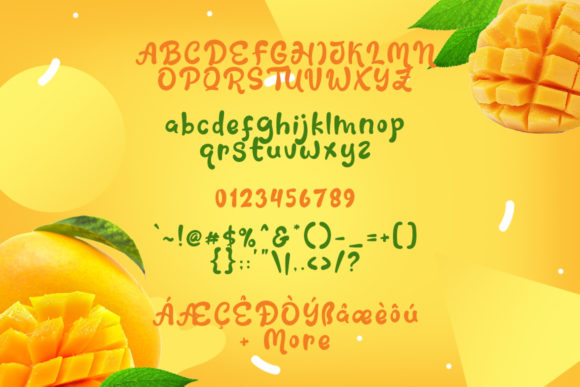 Fresh Mango Font - Preview 5