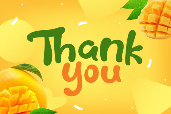 Fresh Mango Font - Preview 6