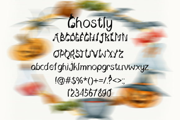 Ghostly Font - Preview 1