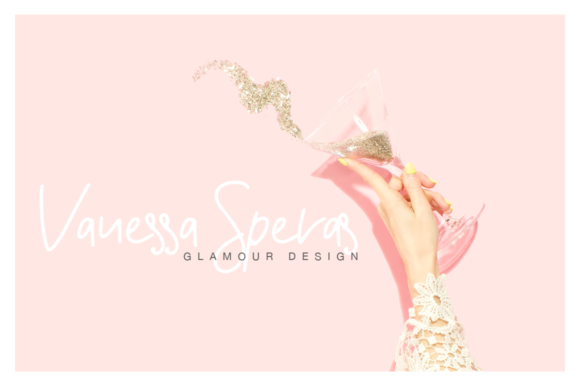Glam Rock Font PNG with transparent background - Preview 2