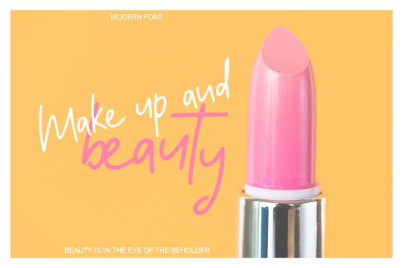 Glam Rock Font PNG with transparent background - Preview 3