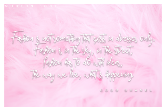 Glam Rock Font PNG with transparent background - Preview 4