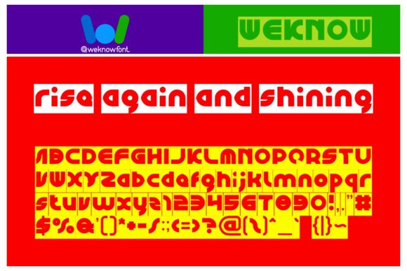 Graphic Design Font - Preview 4