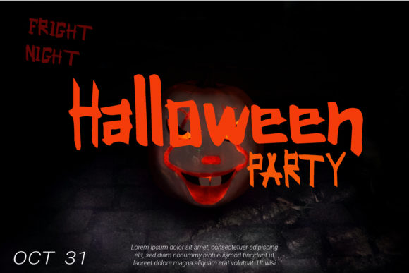 Halloween Font - Preview 5