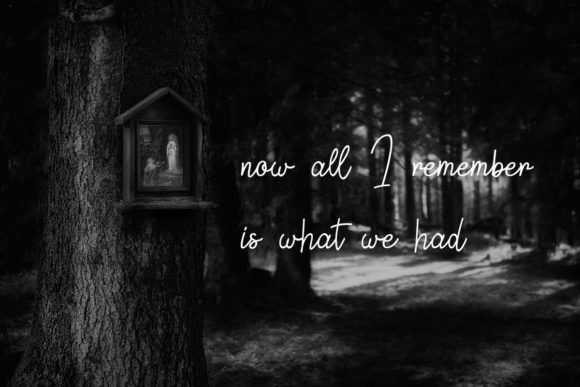 Last Hours Font PNG with transparent background - Preview 1