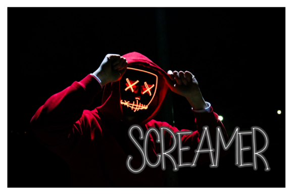 Master of Horror Font PNG with transparent background - Preview 1