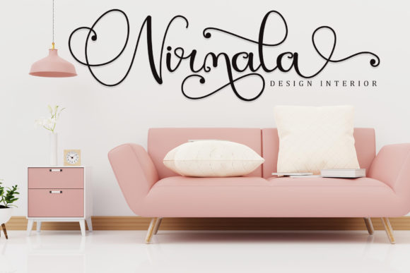 Mirandany Font PNG with transparent background - Preview 1