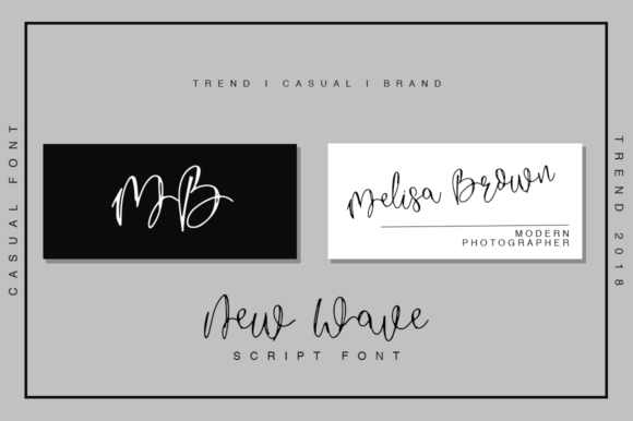 New Wave Font PNG with transparent background - Preview 3