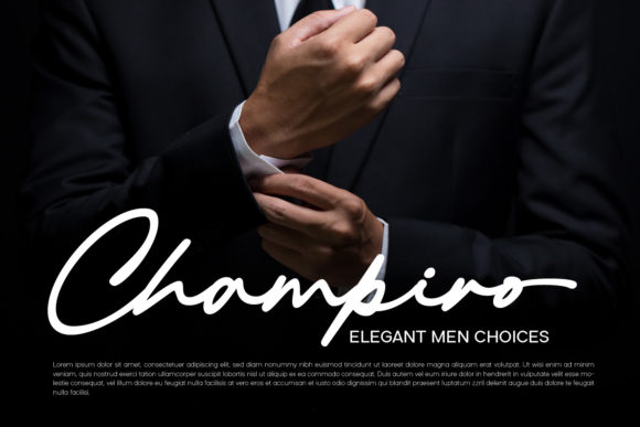 Piedmont Font font preview - 4