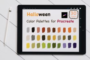 Procreate Color Palettes - Halloween Graphic by jennythip · Creative ...