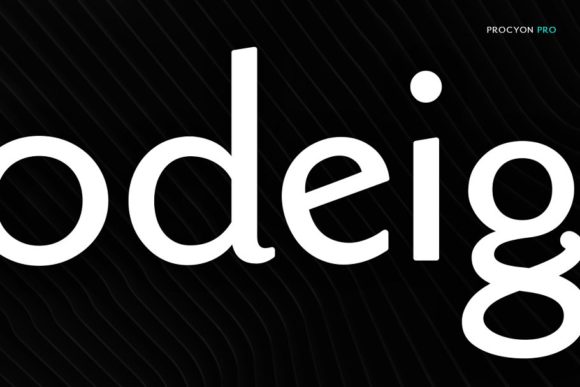 Procyon Font PNG with transparent background - Preview 2