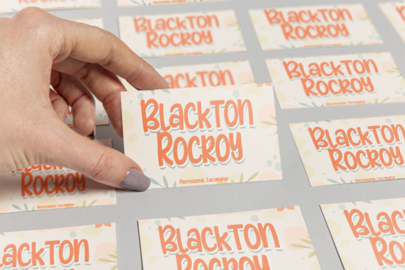 Rainory Font PNG with transparent background - Preview 3