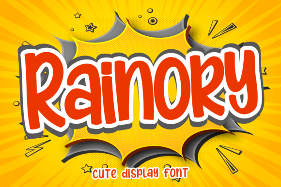 Rainory Font PNG with transparent background - Preview 6