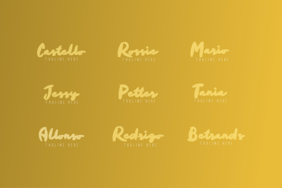 Reallisa Font PNG with transparent background - Preview 2