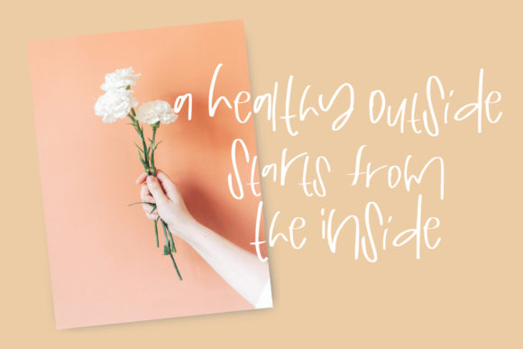 Rosella Tea Font PNG with transparent background - Preview 1