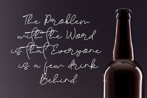 Sarttink Signature Font font preview - 2