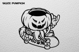 Pumpkin Skate Vector Graphic Graphic by therintproject · Creative Fabrica