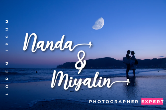 Afire Love Font - Preview 1