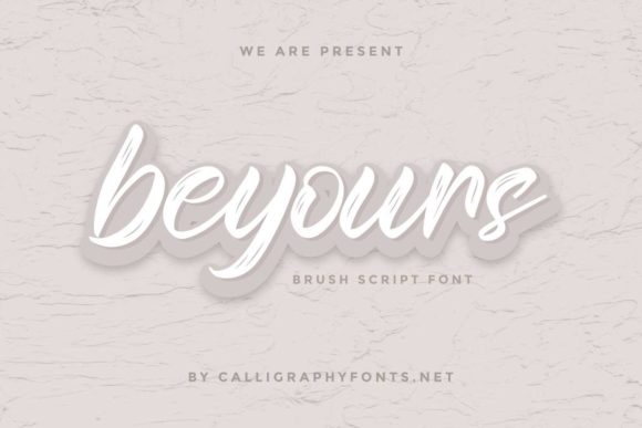 Beyours Font - Preview 1