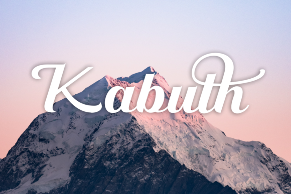 Cathena Font - Preview 1