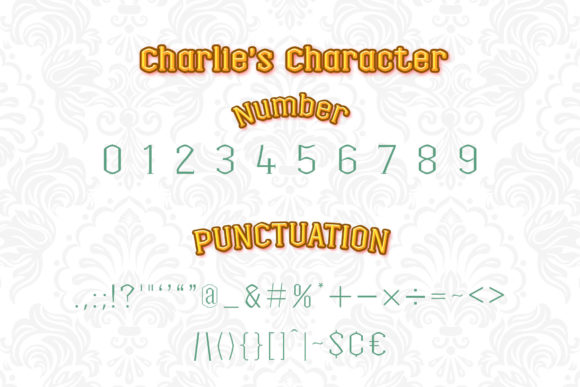 Charlie Font - Preview 2
