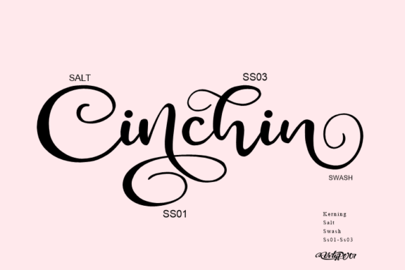 Cinchin Font - Preview 6