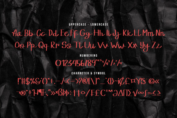 Colback Font - Preview 2