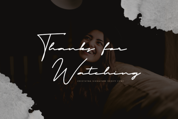 Cristhyna Signature Font - Preview 6