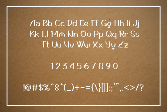 Gedrick Font - Preview 2