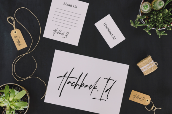 Handsetting Font - Preview 4