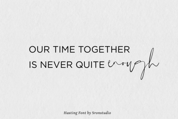 Hasting Font PNG with transparent background - Preview 6