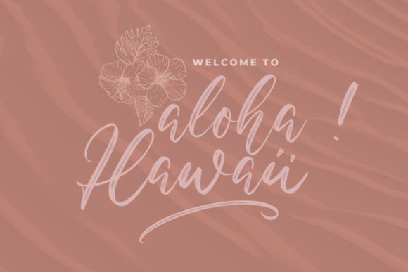Hello Georgia Font PNG with transparent background - Preview 2