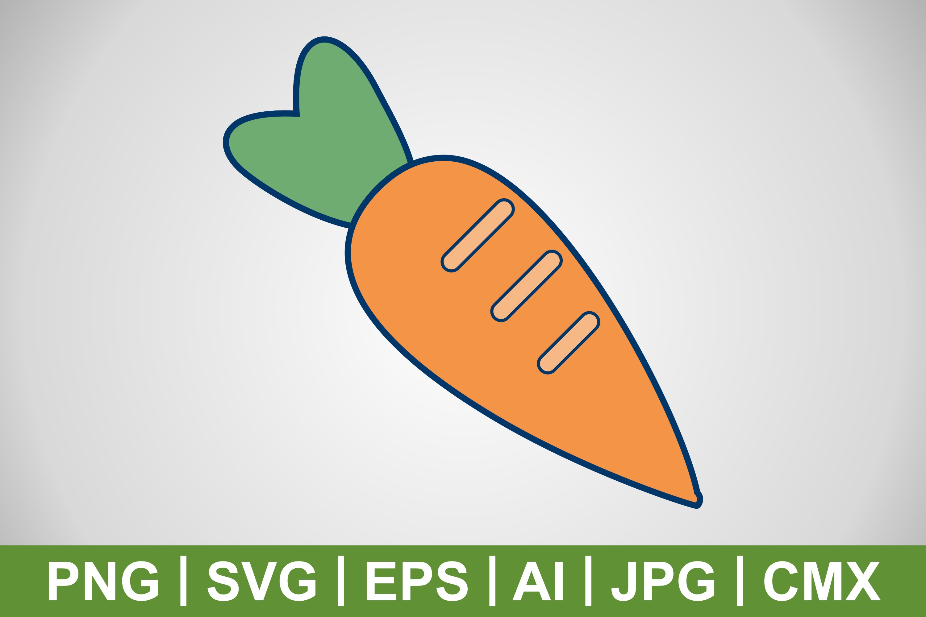 Vector Carrot Icon Graphic by IYIKON · Creative Fabrica