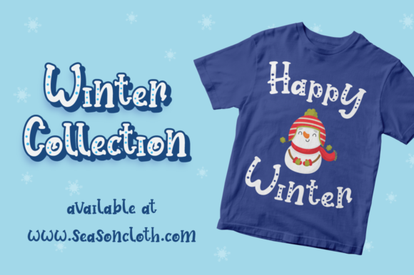 Baby Snowman Font - Preview 3