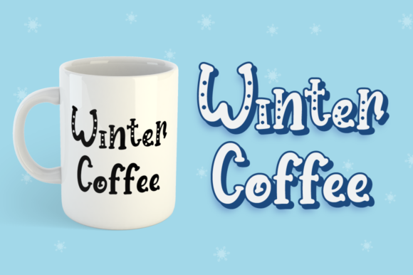 Baby Snowman Font - Preview 4