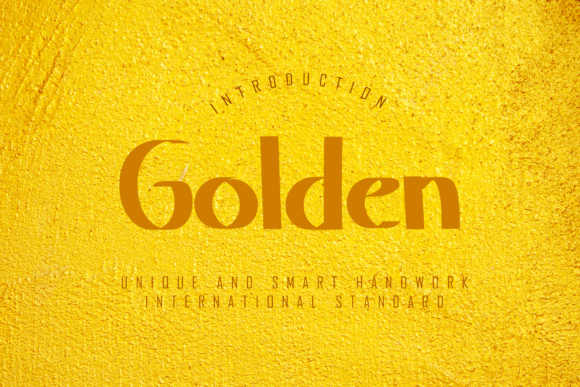 Golden Script & Handwritten Font By GiaLetter