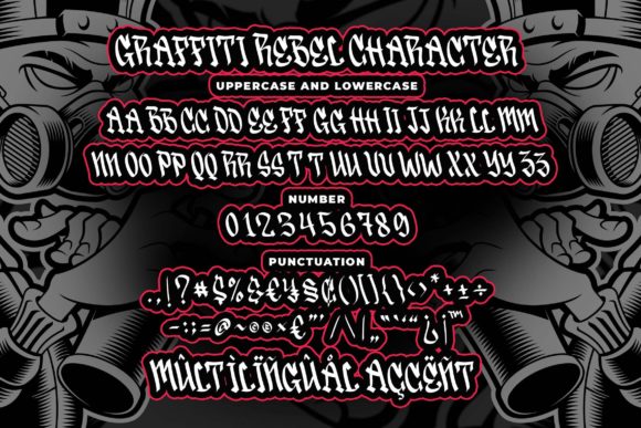 Graffiti Rebel Font - Preview 5