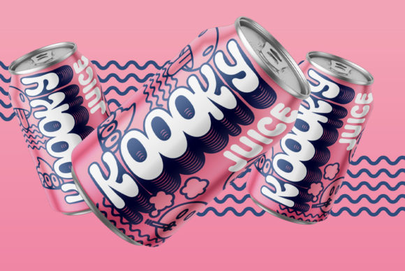 Koooky Font PNG with transparent background - Preview 3