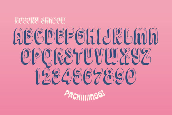 Koooky Font PNG with transparent background - Preview 6