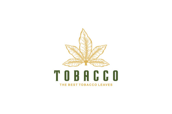Tobacco Leaf Vintage Logo Design Graphic by Prosperos · Creative Fabrica