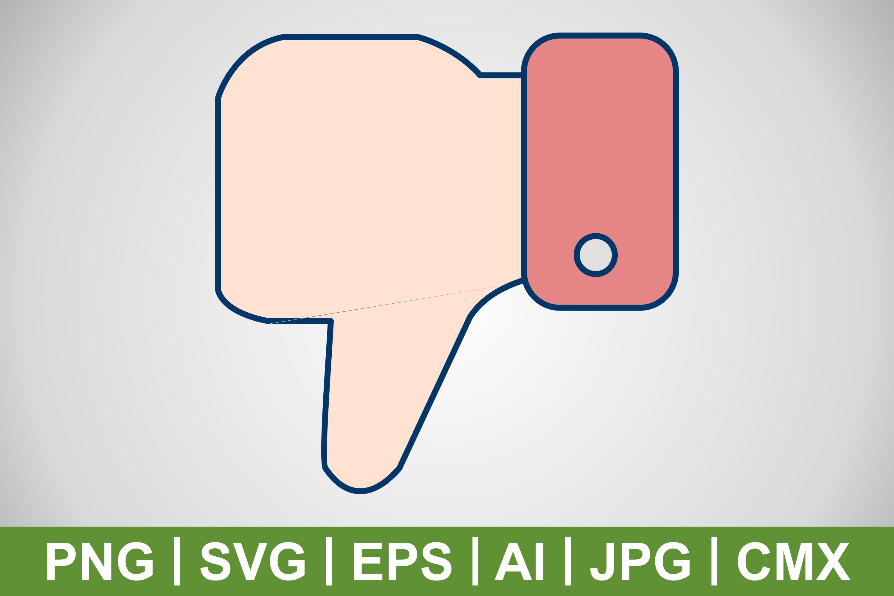 Vector Dislike Icon Graphic by IYIKON · Creative Fabrica